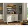 Aamiaiskaappi/kahvipiste Linento Furniture FRN-21027, kerma/ruskea