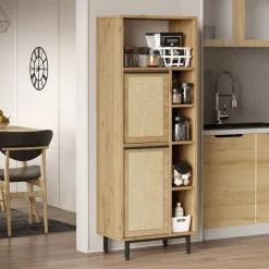Aamiaiskaappi Linento Furniture ON10A-SU, ruskea