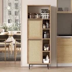 Aamiaiskaappi Linento Furniture ON10A-SU, ruskea
