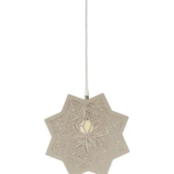 Adventtitähti PR Home Elvira, Ø28cm, beige