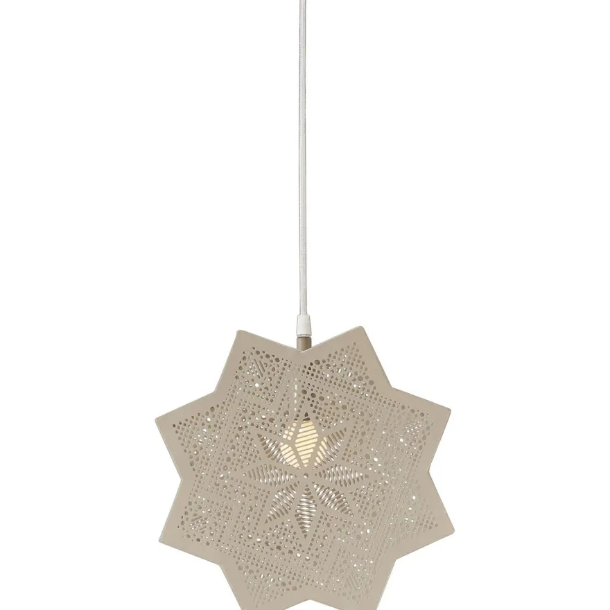 Adventtitähti PR Home Elvira, Ø28cm, beige