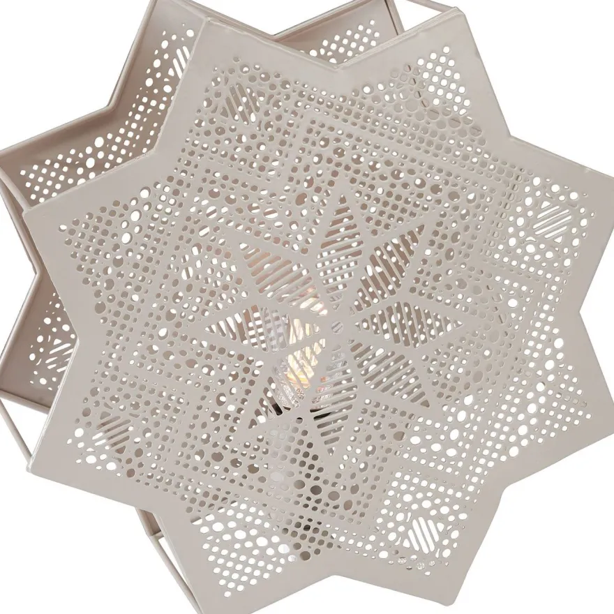 Adventtitähti PR Home Elvira, Ø28cm, beige