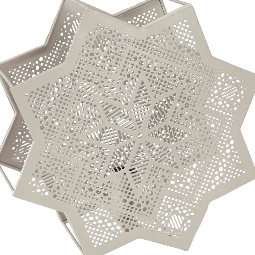 Adventtitähti PR Home Elvira, Ø28cm, beige