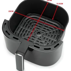 Airfryer Wilfa Dualfry AFD-60B musta