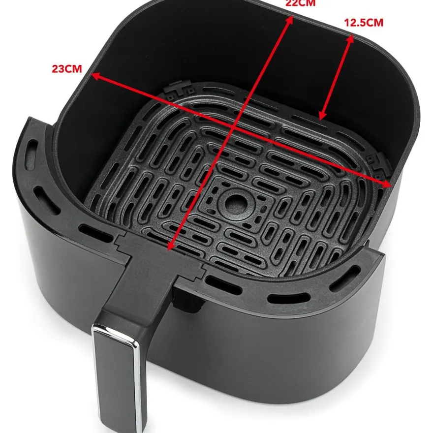 Airfryer Wilfa Dualfry AFD-60B musta