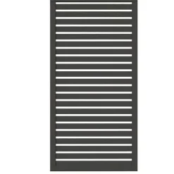 Aitaelementti Palmako Nina2 GYPNT 900x1800mm harmaa, 5kpl/pkt