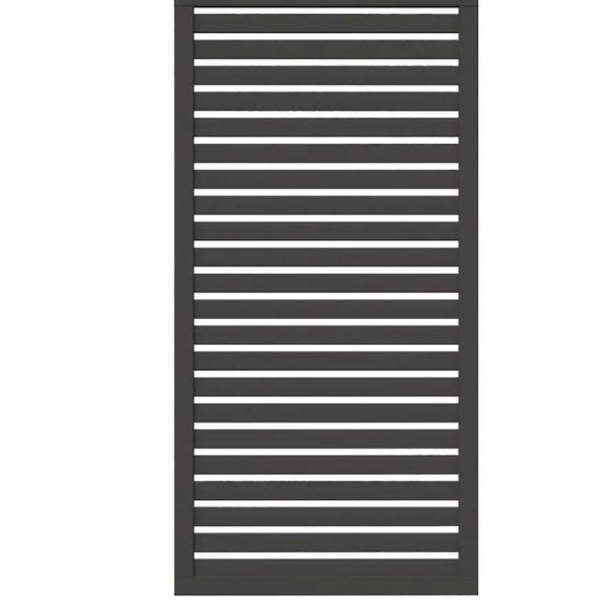 Aitaelementti Palmako Nina2 GYPNT 900x1800mm harmaa, 5kpl/pkt