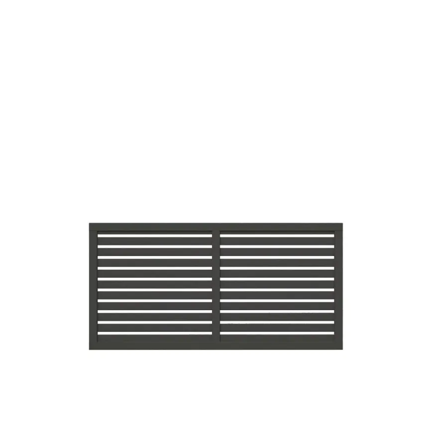 Aitaelementti Palmako Nina4 GYPNT 1800x900mm harmaa, 5kpl/pkt