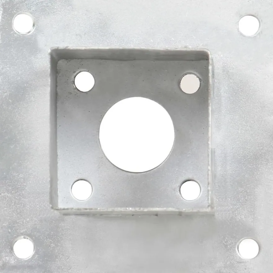 Aitatolpan jalat, 4kpl, galvanoitu, 81mm