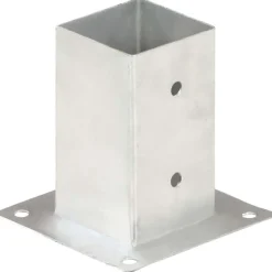 Aitatolpan jalat, 4kpl, galvanoitu, 81mm