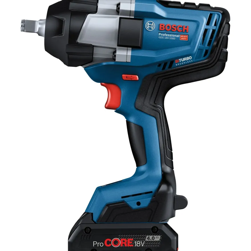 Akkuiskumutterinväännin Bosch Professional GDS 18V-1000 Solo, 18V, ilman akkua