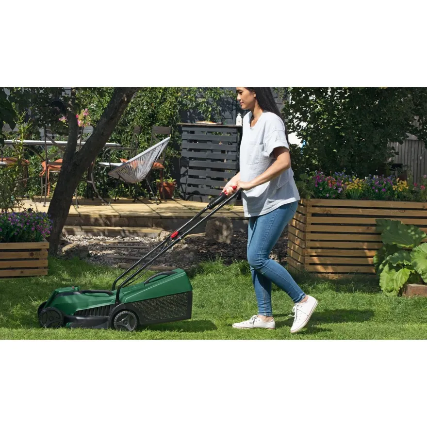 Akkukonesetti Bosch EasyMower 18V-32-200 + EasyGrassCut 18V-26, 4.0Ah akulla