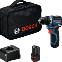 Akkuporakone Bosch Professional GSR 12V-32, 2x2.0Ah akuilla + laukku