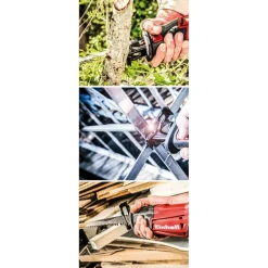 Akkupuukkosaha Einhell Power X-Change TE-AP 18 Li Solo, 18V, ilman akkua