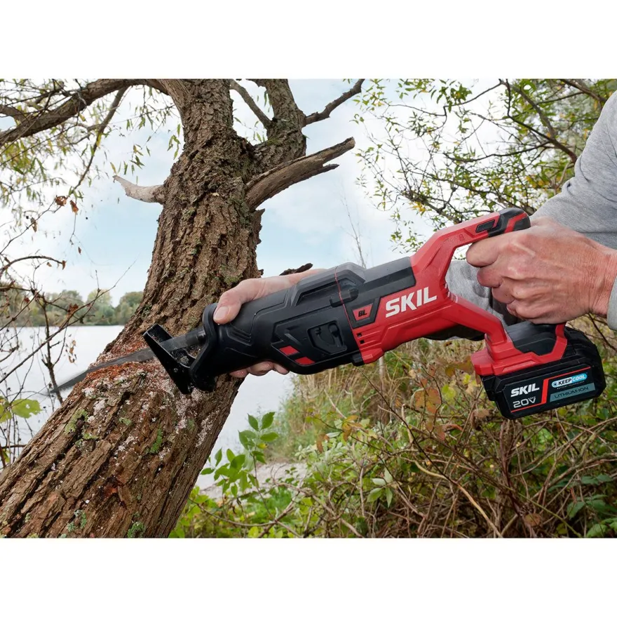 Akkupuukkosaha Skil 3480 FA XP Pro, 3 terää, 20V, ilman akkua + laukku