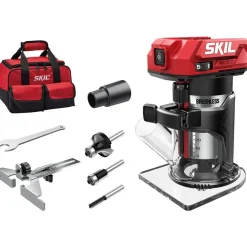 Akkuyläjyrsin Skil 3170 FA XP Pro, 20V, ilman akkua + laukku