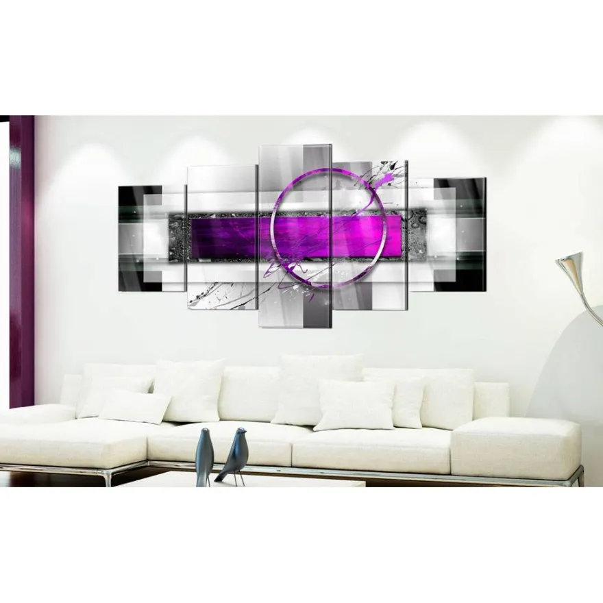 Akryylilasitaulu Artgeist Violet Rim, eri kokoja