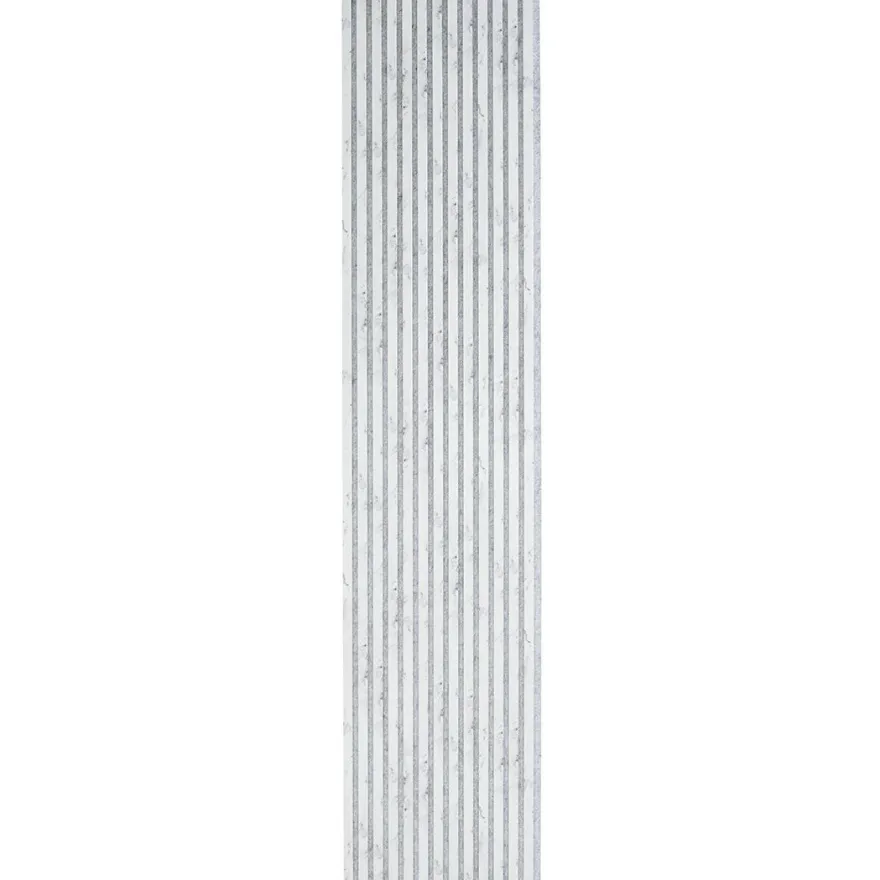 Akustiikkalevy Fibrotech Stone 244, 18x520x2440mm, marble white stone