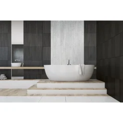 Akustiikkalevy Fibrotech Stone 244, 18x520x2440mm, marble white stone