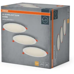 Alasvalo Osram LED upotettava Slim valkoinen, eri vaihtoehtoja