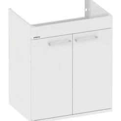 Allaskaappi altaalla Polaria Pro N 560, 51x36 cm, valkoinen