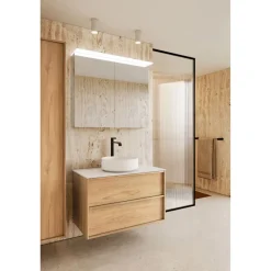 Allaskaappi malja-altaalla Hietakari Casa H08, 990x457 mm, eri vaihtoehtoja