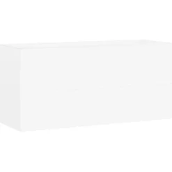 Allaskaappi, valkoinen, 100x38,5x45 cm, lastulevy