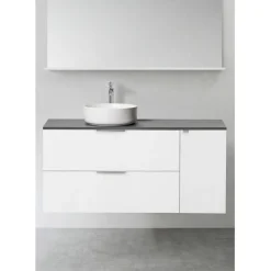 Allaskaluste Hafa Shape ja sivumoduuli 300, push open, kiiltävä valkoinen, eri kokoja