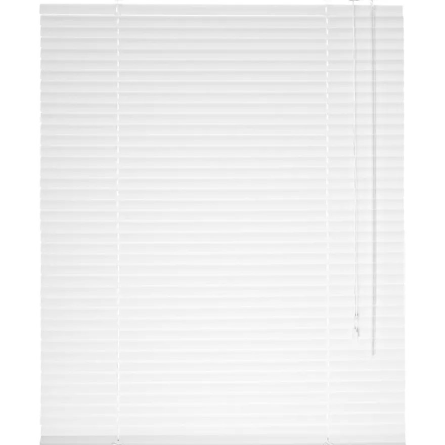 Alumiinisälekaihdin Ihanin, valkoinen, 25mm, 220cm, eri leveyksiä