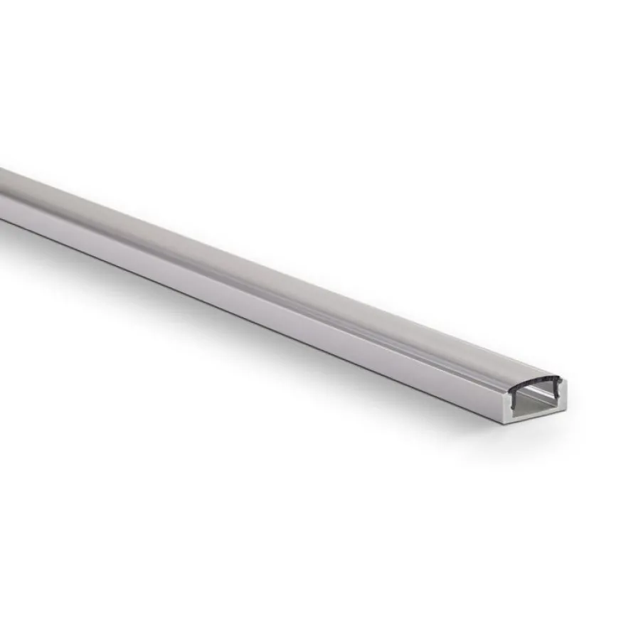 Asennusprofiili Airam Slimline 7 Apus II LED-nauhalle, pinta-asennus, kirkas, 2m
