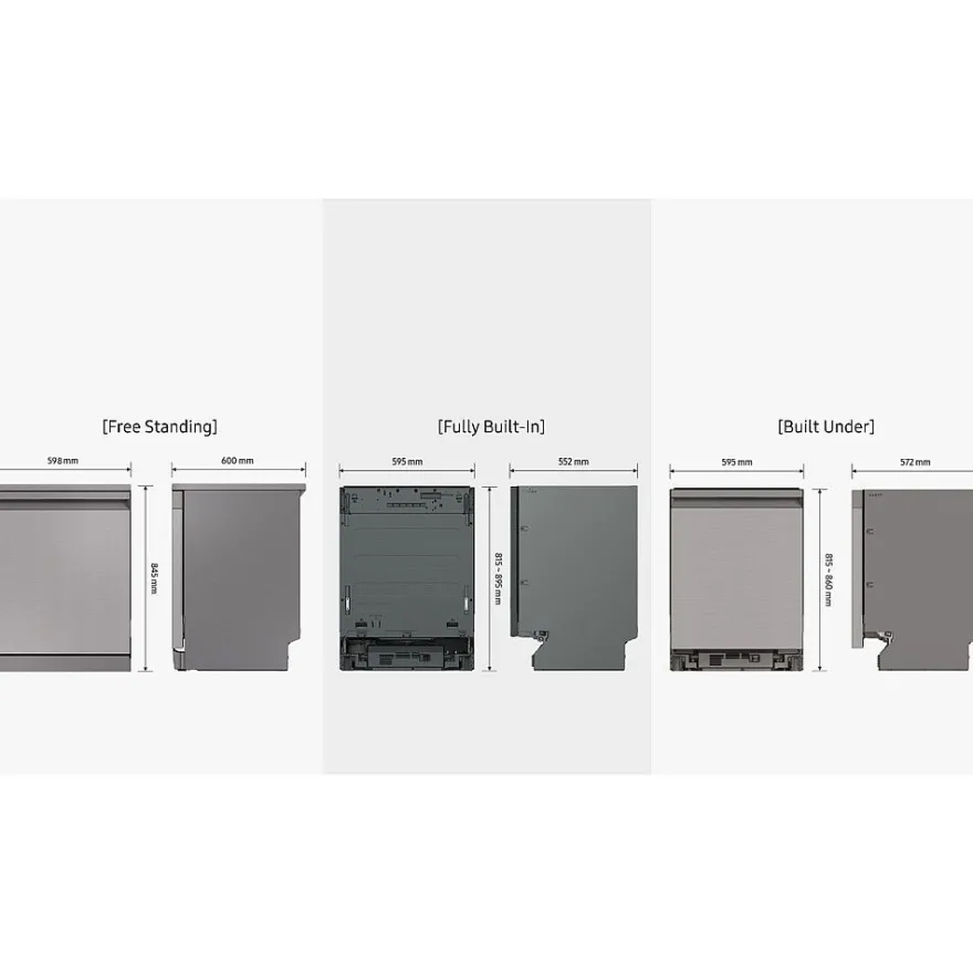 Astianpesukone Samsung DW60BG730B00EE, 60cm, integroitava
