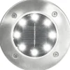 Aurinkoenergia maavalaisimet 8 kpl led valkoinen