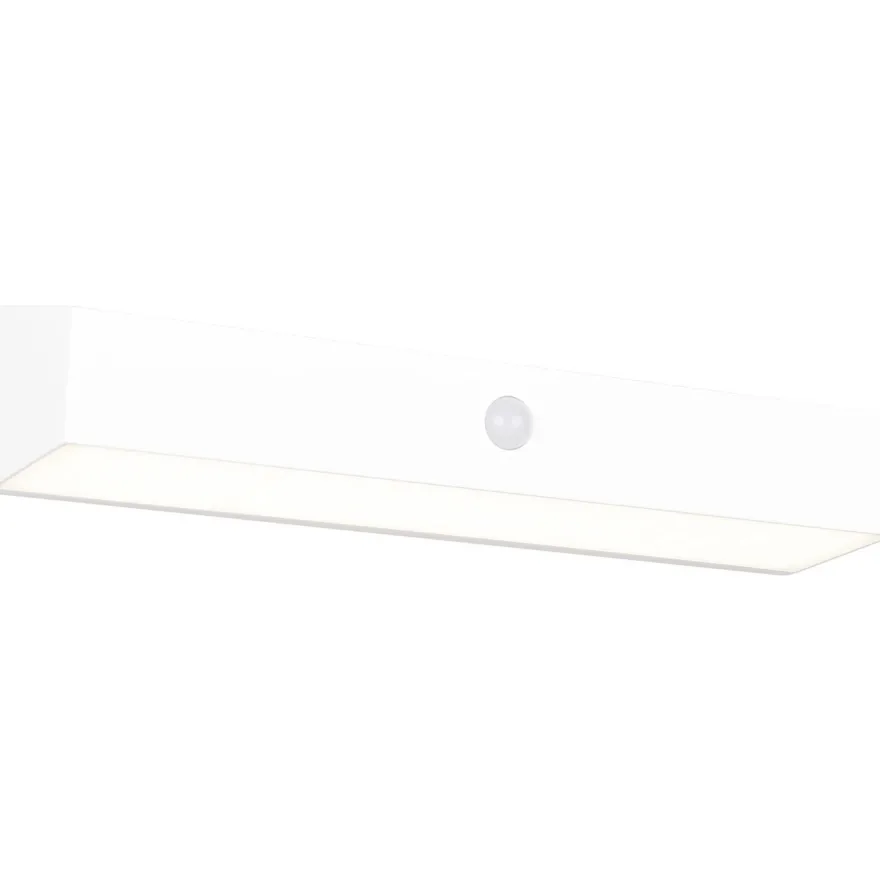 Aurinkokennoseinävalaisin Trio Silves Hybrid Solar LED ladattava liike- ja hämärätunnistin 4000K alas