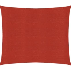 Aurinkopurje 160 g/m² punainen 3,6x3,6 m hdpe