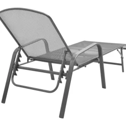 Aurinkotuoli, 66x(154-183)x(65-103) cm, teräs, antrasiitti