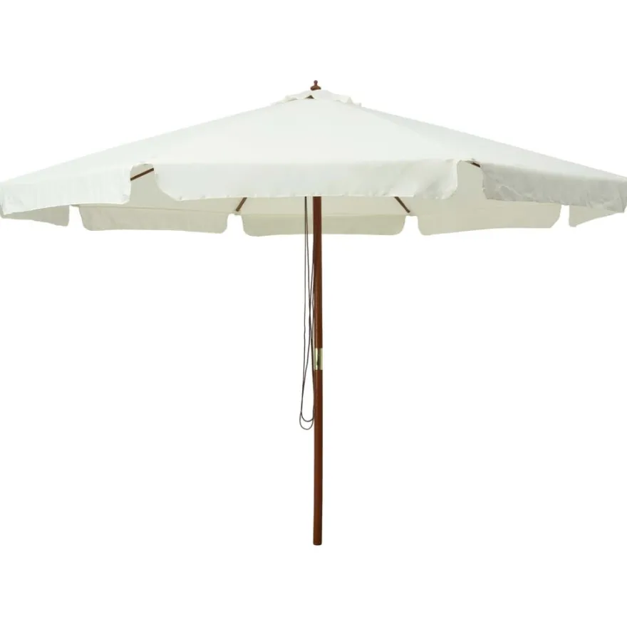 Aurinkovarjo puurungolla 330cm, eri värejä