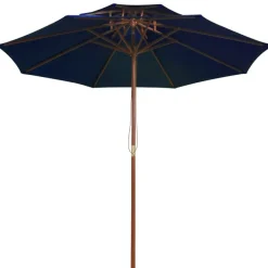 Aurinkovarjo puurungolla, 2-kerroksinen, 270x270cm, eri värejä