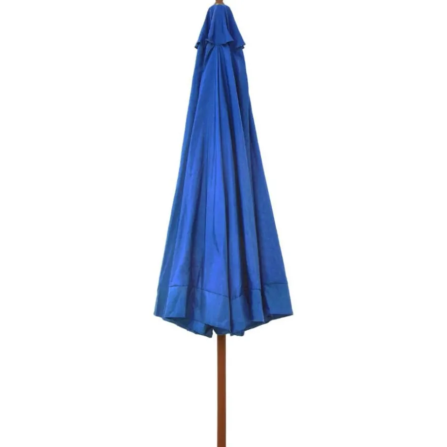 Aurinkovarjo puurunko 330 cm taivaansininen