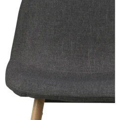 Baarijakkara Home4You WILMA 46,6x51xK101 cm, harmaa/tammi