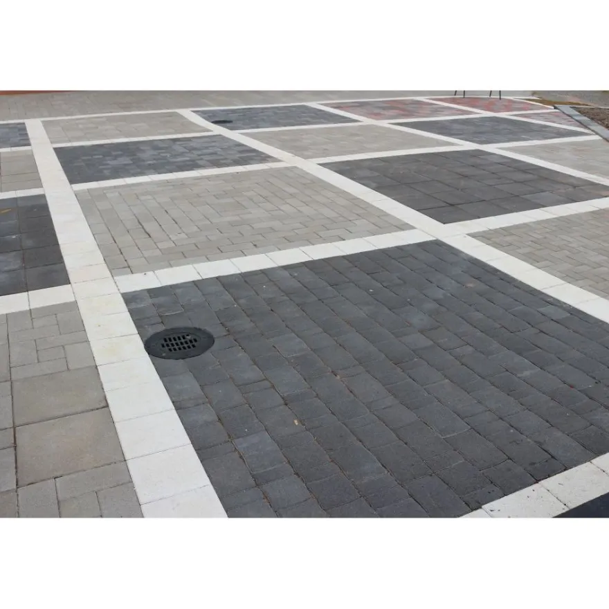 Betonilaatta AKO Garden Ventti, 435x435x50mm, harmaa