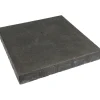Betonilaatta 600x600x80mm, sileä, musta