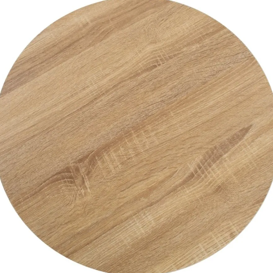 Bistropöytä vaaleanruskea mdf 50 cm
