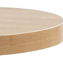 Bistropöytä vaaleanruskea mdf 50 cm