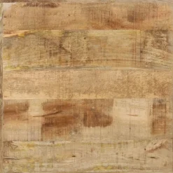 Bistropöytä 60x60x77 cm karkea mangopuu