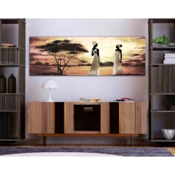 Canvas-taulu Artgeist African Goddesses, 1-osainen, kapea, eri kokoja