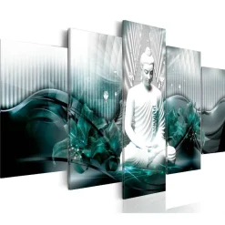 Canvas-taulu Artgeist Azure Meditation, eri kokoja
