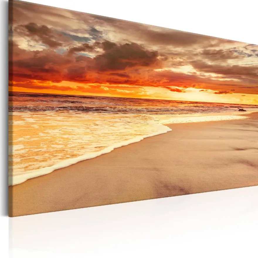 Canvas-taulu Artgeist Beach: Beatiful Sunset II, eri kokoja