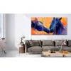 Canvas-taulu Artgeist Blue Horses, eri kokoja
