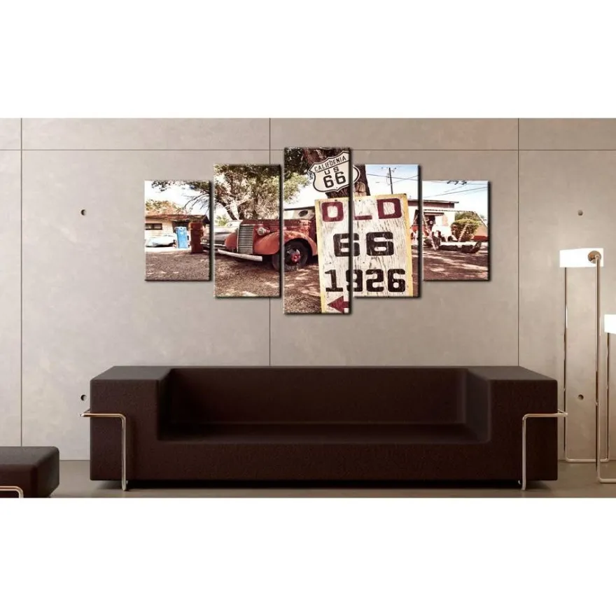 Canvas-taulu Artgeist California - vintage style, eri kokoja