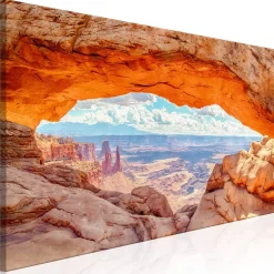 Canvas-taulu Artgeist Canyon in Utah, 1-osainen, kapea, eri kokoja